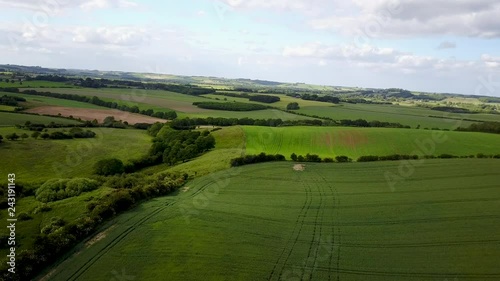 English Countryside Aerial by Drone