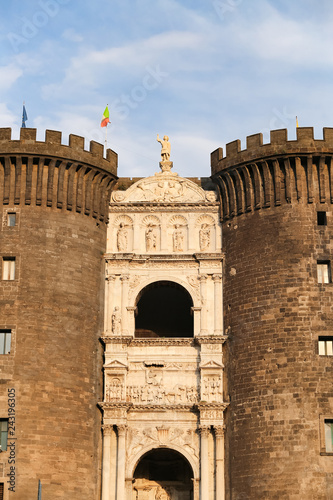 Castel Nuovo in Naples, Italy