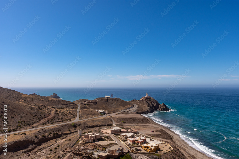 view of the natural park of cabo the gata view of the natural park of cabo the gata