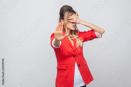 Fotografi Stop, i dont want to see this