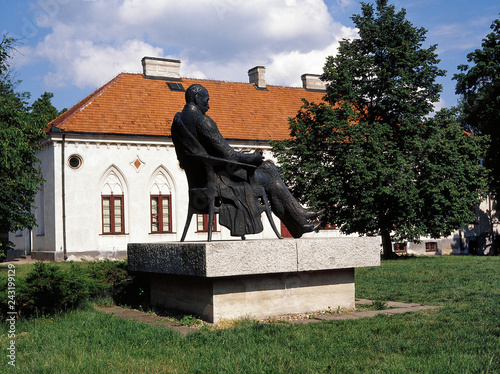 Opinogora, Poland - June, 2012: Zygmunt Krasinski monument photo