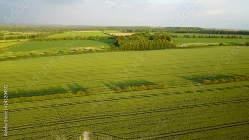 English Countryside Aerial by Drone