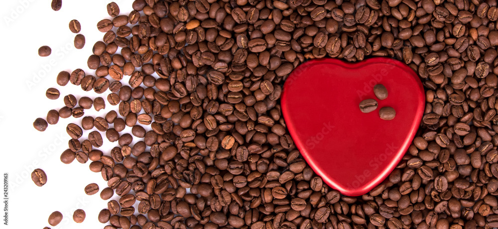 coffee beans and love background coffee beans and love background
