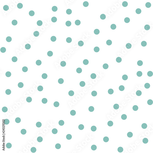 Snow Dots Seamless Pattern