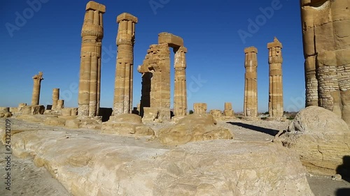  soleb  the antique temple of the black pharaohs photo