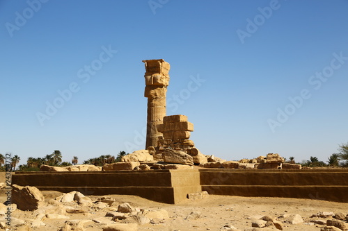  soleb  the antique temple of the black pharaohs photo