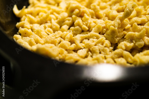 Bavarian spaetzles
