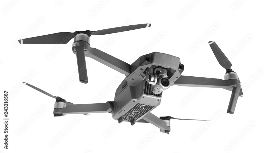 Drone isolated on white Drone isolated on white