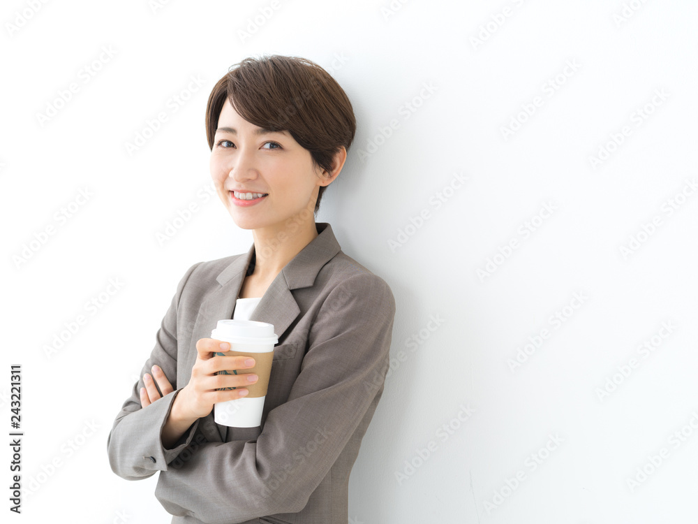 ビジネスウーマン・コーヒー ビジネスウーマン・コーヒー
