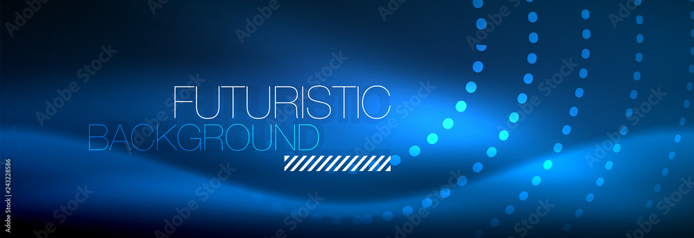 Glowing neon circle line dots, round line design, abstract style on black background. Neon abstract round circles Magic neon lights and glowing dots Glowing neon circle line dots, round line design, abstract style on black background. Neon abstract round circles Magic neon lights and glowing dots