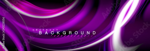 Blurred fluid colors background, abstract waves lines, mixing colours with light effects on light backdrop. Vector artistic illustration for presentation, app wallpaper, banner or posters
