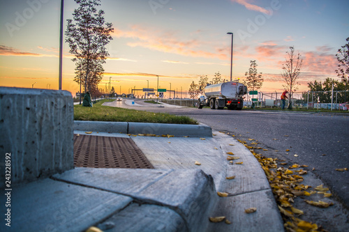 Watertruck Sunrise photo