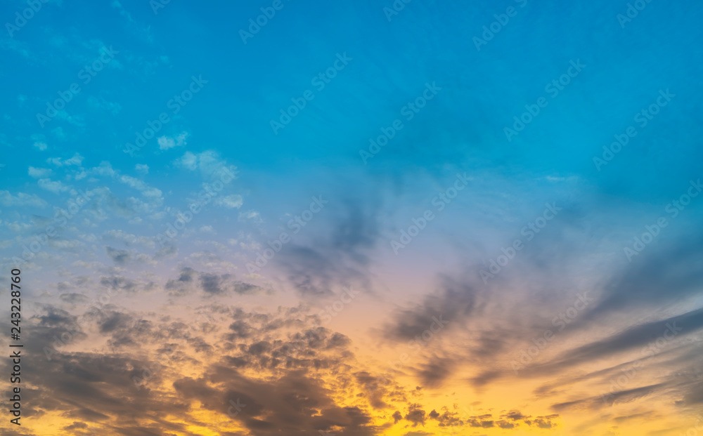 Obraz premium Beautiful Sky Landscape..