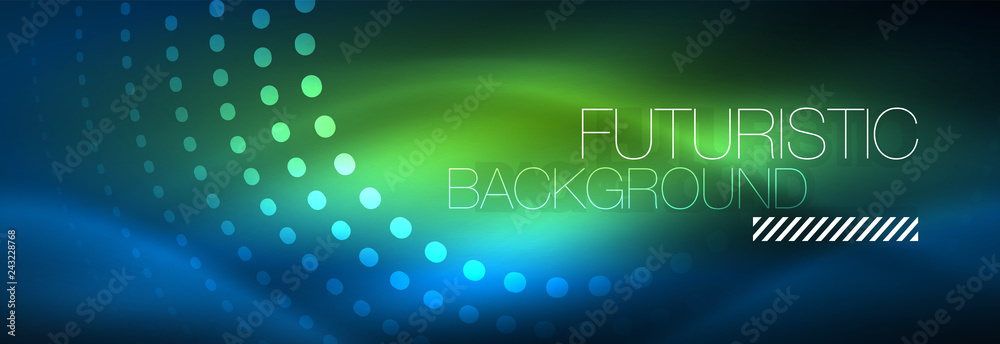 Glowing neon circle line dots, round line design, abstract style on black background. Neon abstract round circles Magic neon lights and glowing dots Glowing neon circle line dots, round line design, abstract style on black background. Neon abstract round circles Magic neon lights and glowing dots