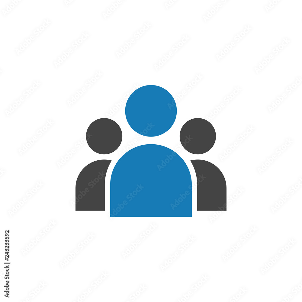 People icon graphic design template vector People icon graphic design template vector