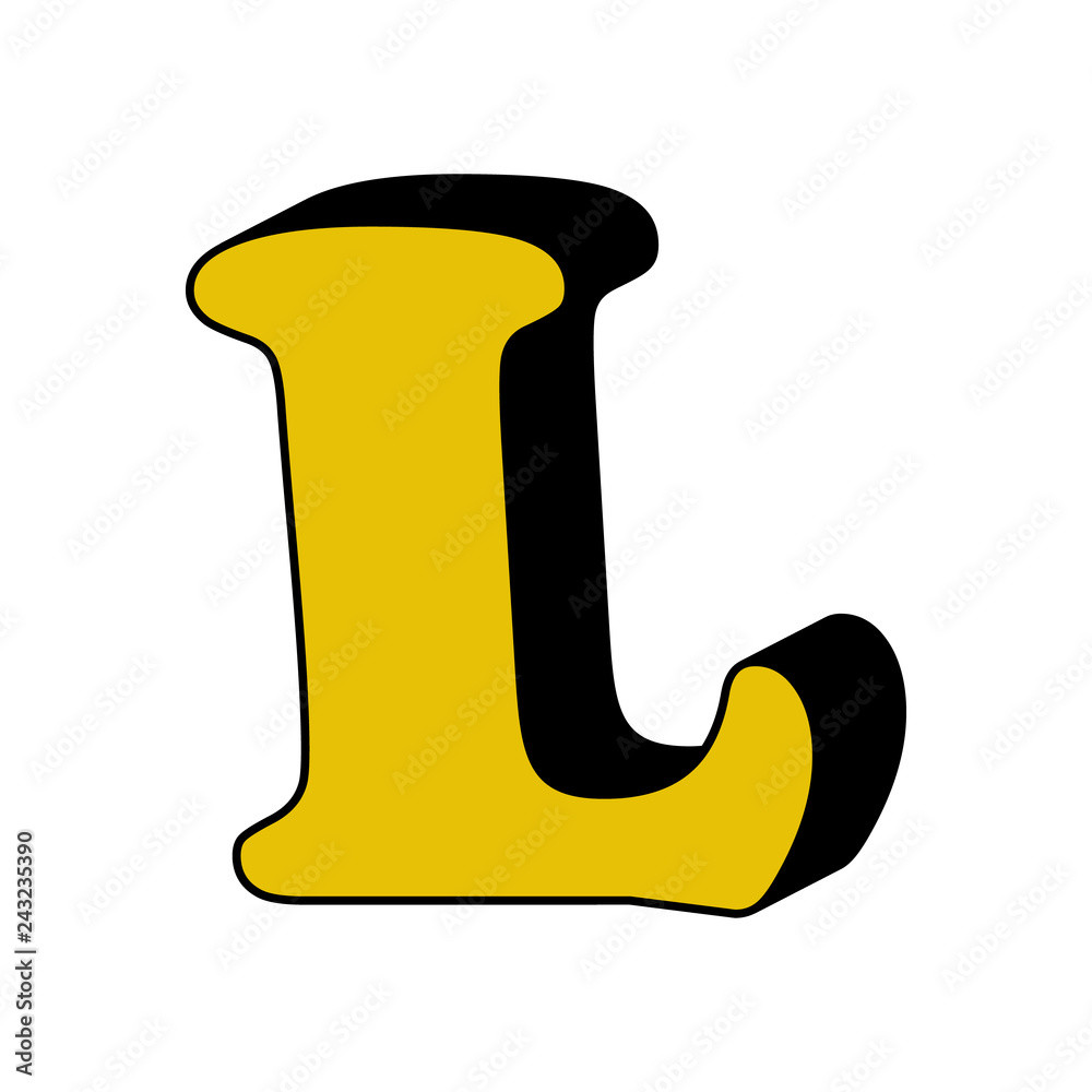 l-alphabet-letter
