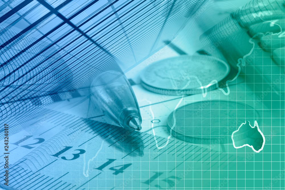 Obraz premium Business collage