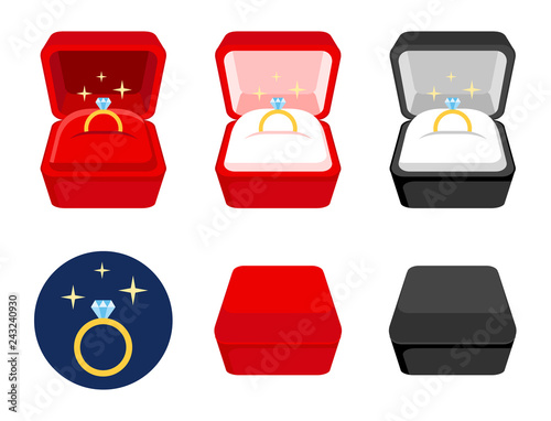 wedding ring box set