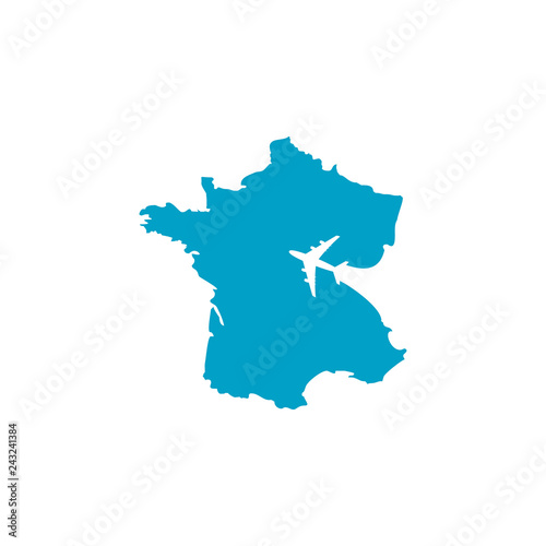 modern France Business And Travel Logo Design Inspiration