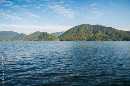 Mountain and Lake Natural scenery