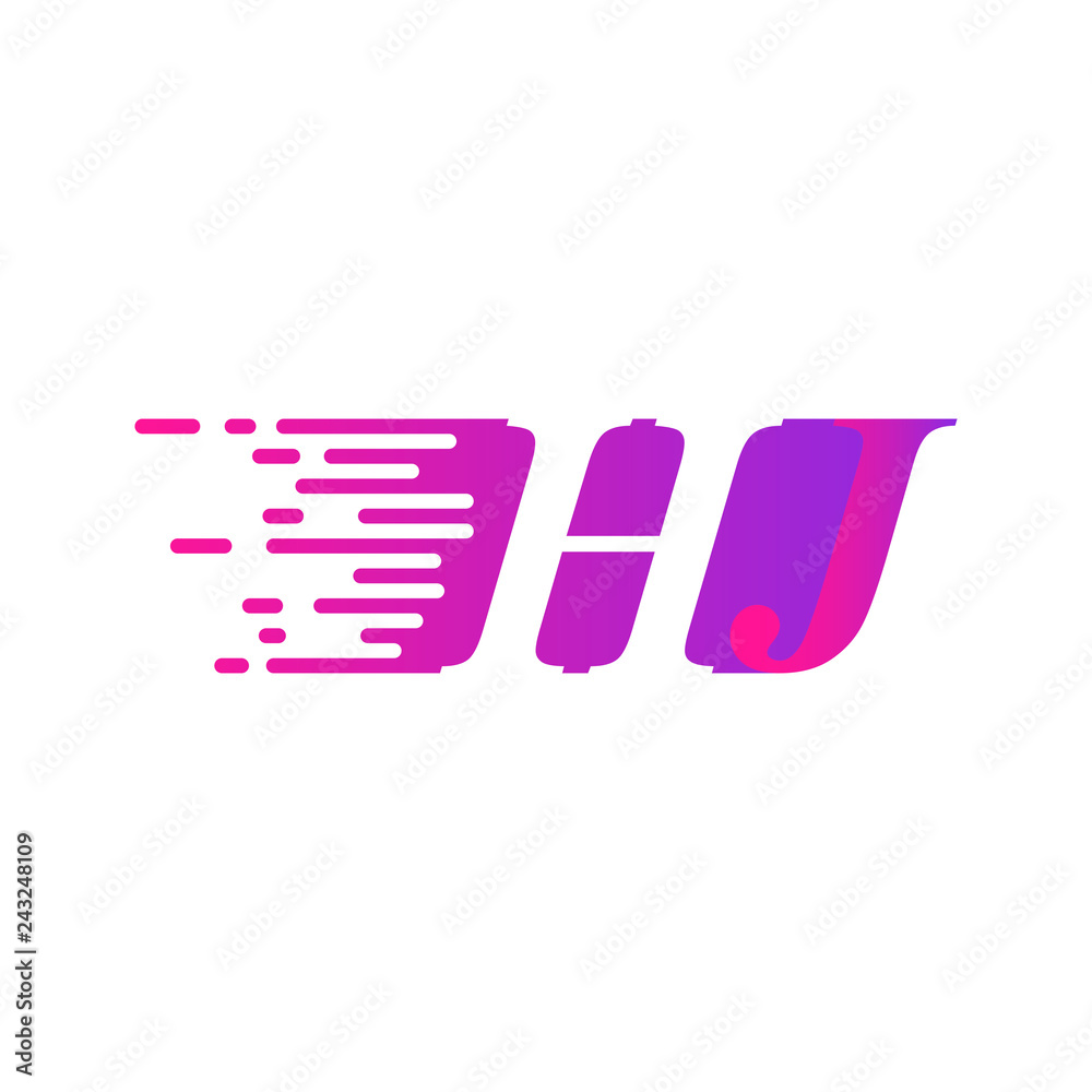 initial letter logo moves fast initial letter logo moves fast