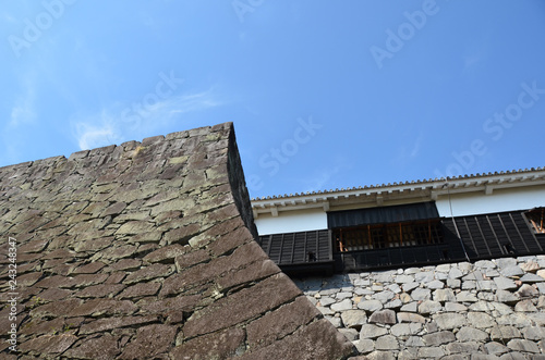 Kumamoto castle before the earthquake