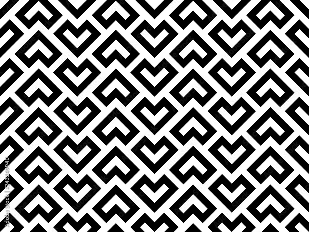 Abstract geometric pattern. A seamless vector background. White and black ornament. Graphic modern pattern. Simple lattice graphic design Abstract geometric pattern. A seamless vector background. White and black ornament. Graphic modern pattern. Simple lattice graphic design