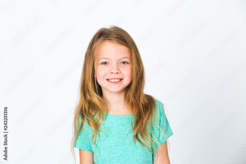 portrait of young, pretty girl with blond hair in the studio portrait of young, pretty girl with blond hair in the studio