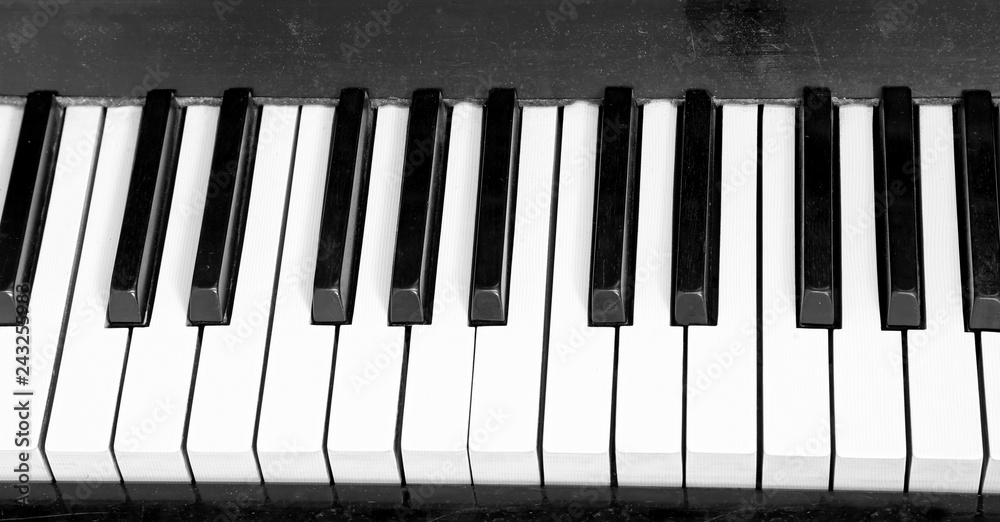Fototapeta keyboard of a piano