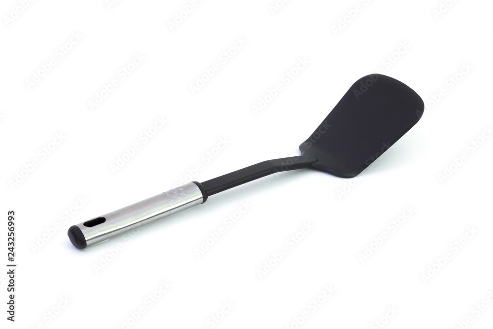 Black plastic spatula