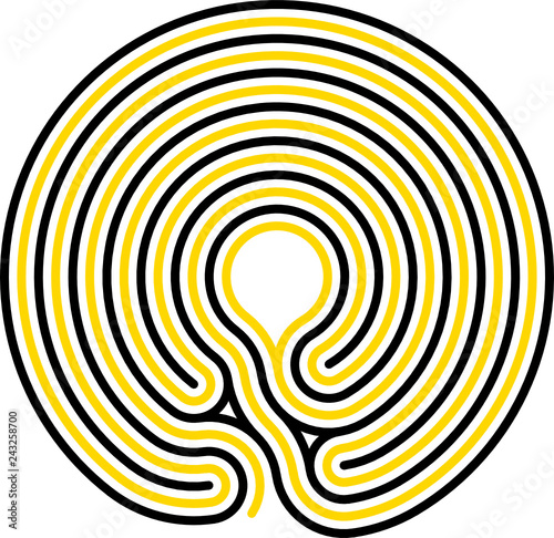 Knidos, maze, 20, Saint Gall, Switzerland