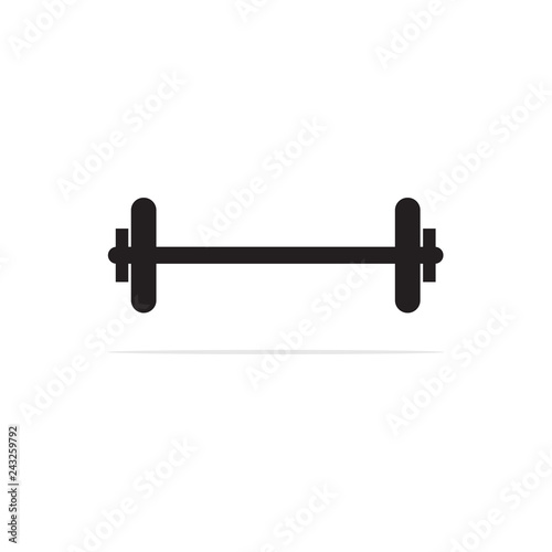 dumbbell Icon. Vector concept illustration for design.