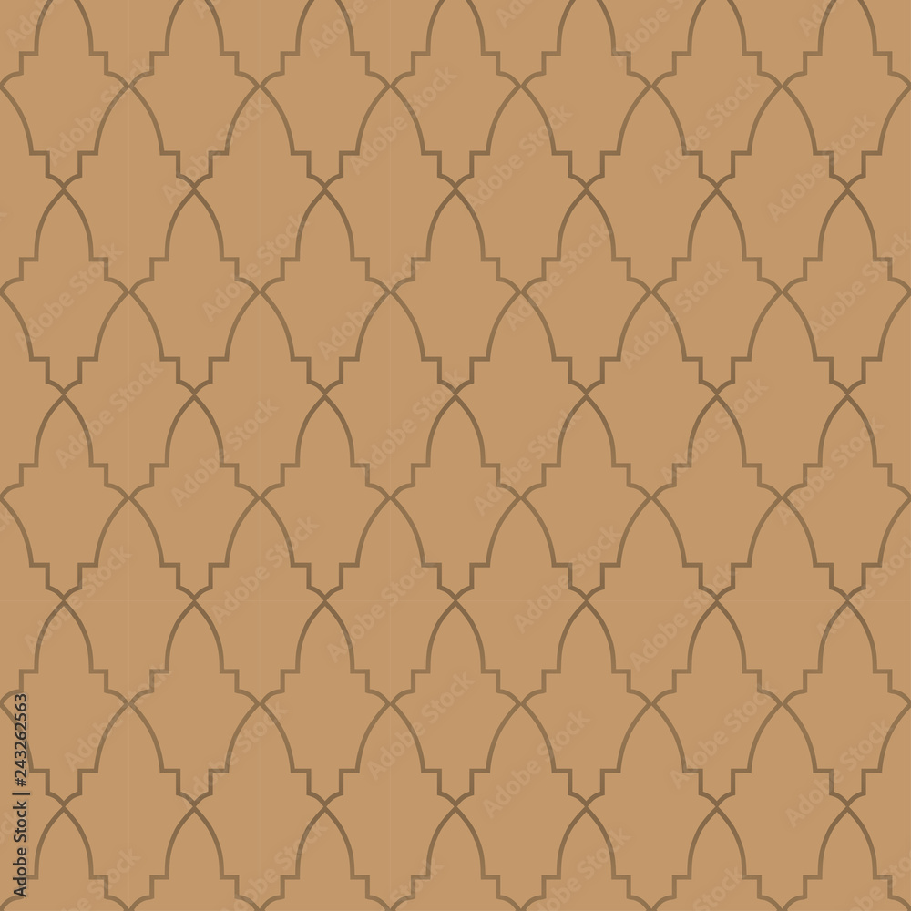 Naklejka premium Art deco vector seamless pattern. 