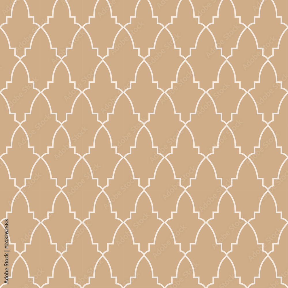 Naklejka premium Art deco vector seamless pattern. 