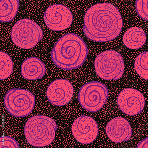 Hand drawn Doodle pattern A...