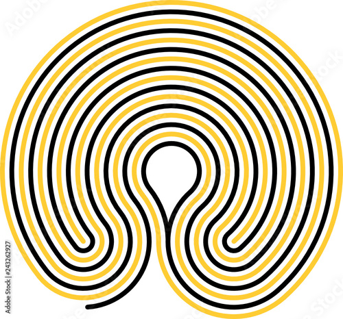 Meander, maze, 2