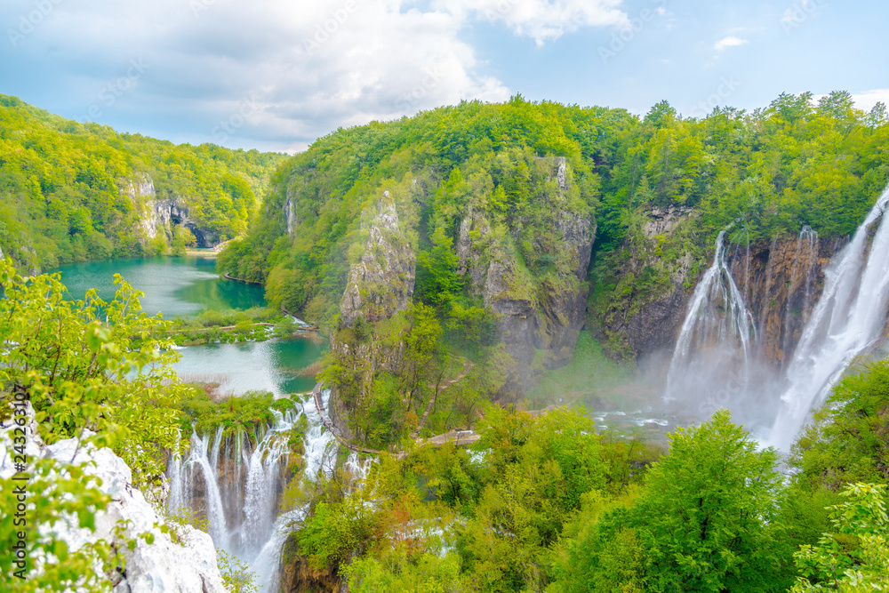 Fototapeta premium プリトヴィツェ国立公園