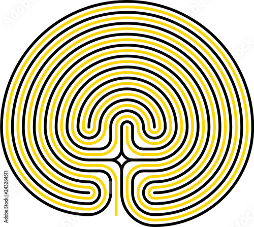 Troy town, maze, Froejel, Sweden