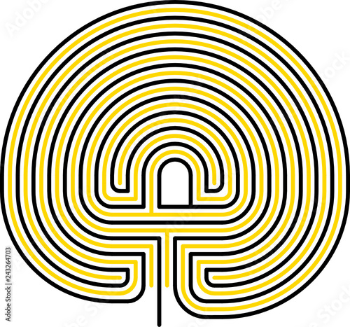 Troy town, maze 1