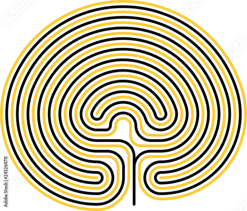 Troy town, maze, Landsort, Sweden