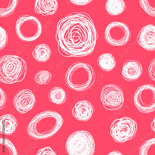 Abstract scribble Hand draw...