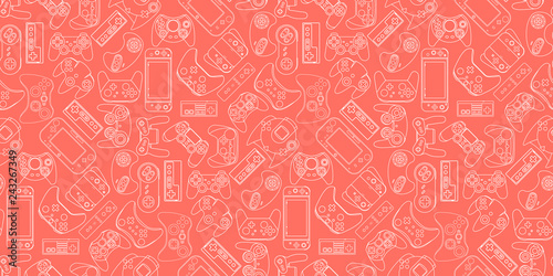 Video game controller backg...