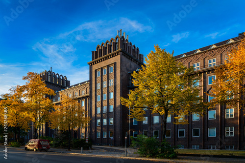 Photography Beeindruckendes Baudenkmal des norddeutschen Backsteinexpressionismus: Ehemalige