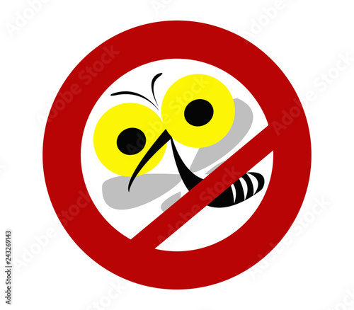 Mosquito the carrier of dengue fever and zika virus. Mosquito control concept. vector illustration design.