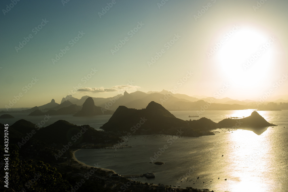 Rio de Janeiro's sunset