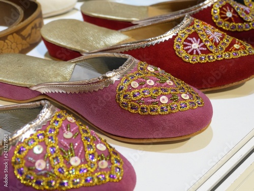 traditional oriental slippers