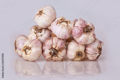Garlic Bulbs isolated on a white background