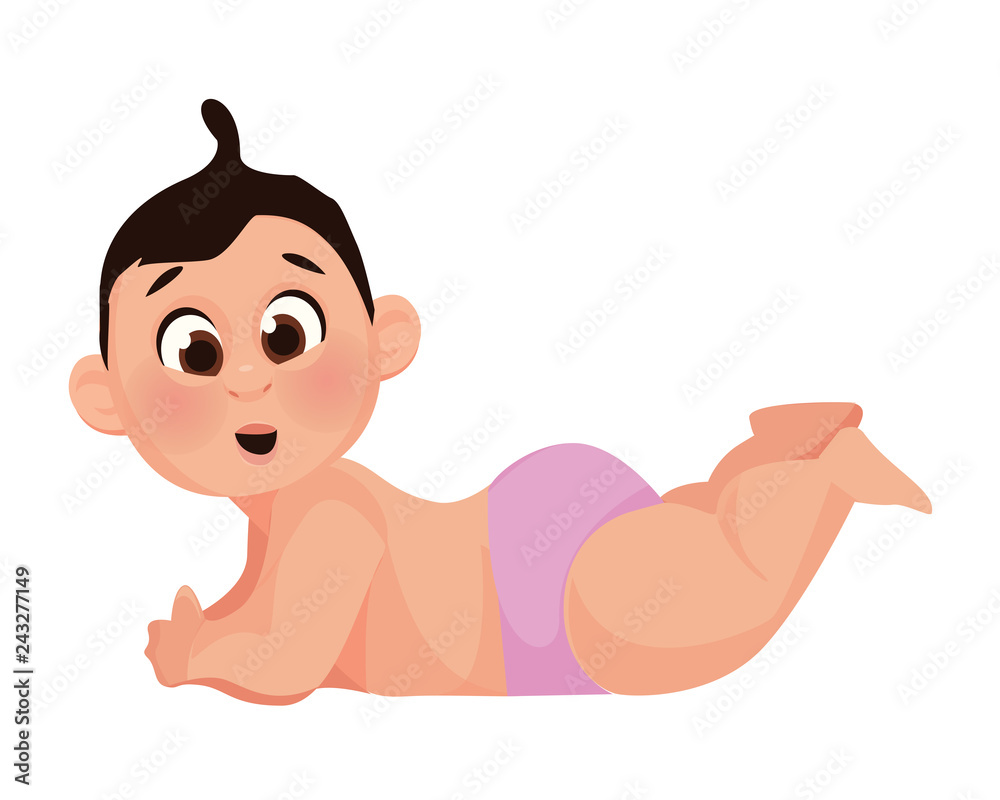 A little baby girl A little baby girl