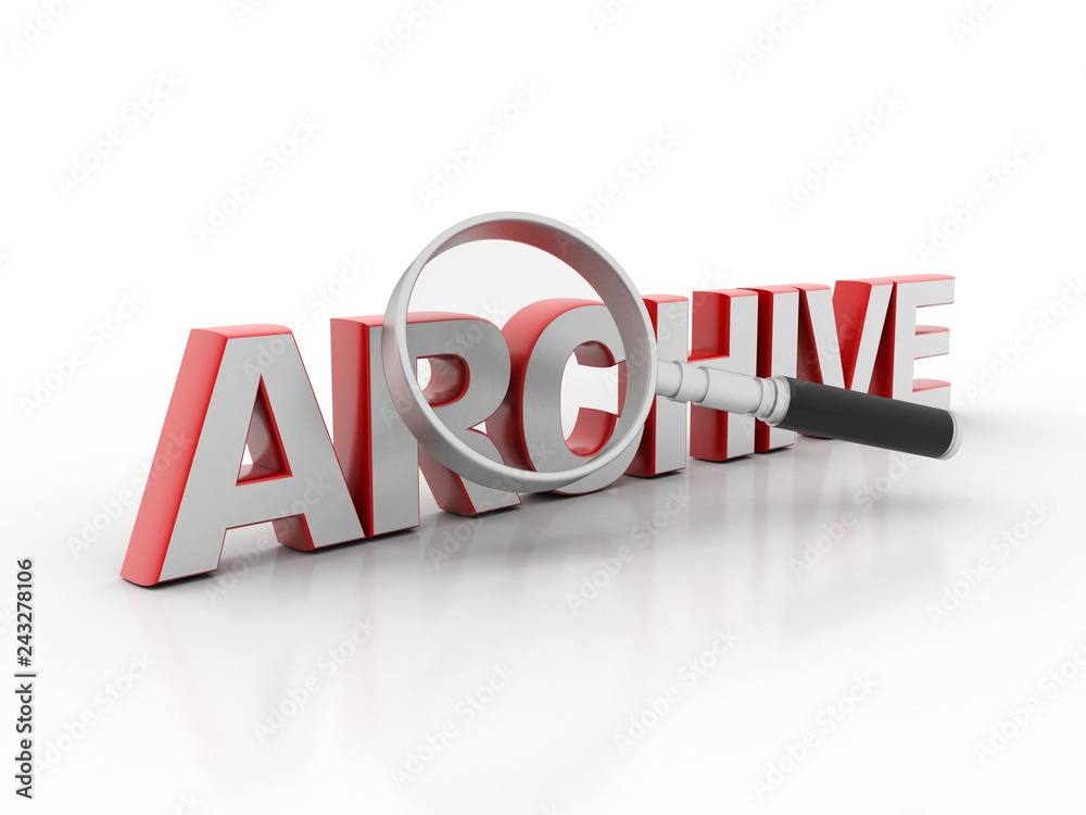 search archive 3d illustration