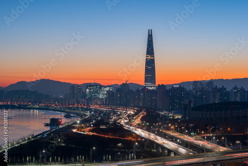 Seoul City Skyline South Korea